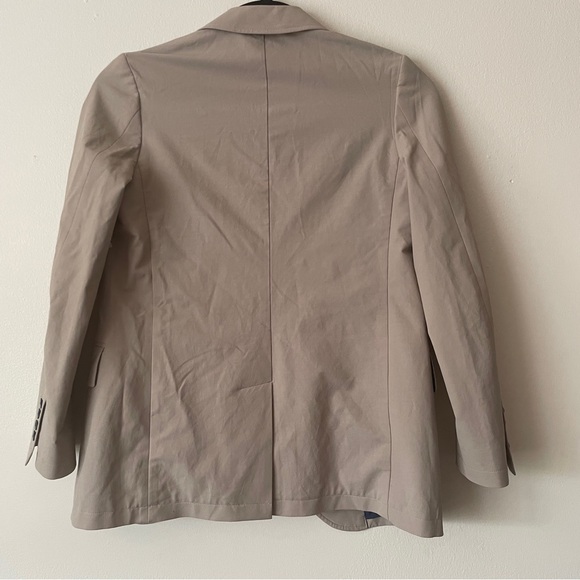 Vineyard Vines OTG On The Go Lightweight Blazer Khaki 2 Button Youth Boys 12 - Picture 3 of 9